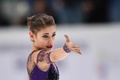 フィギュアスケート欧州選手権、女子シングル・フリースケーティング（FS）の演技に臨むアリョーナ・コストルナヤ（2020年1月25日撮影）。(c) Daniel MIHAILESCU/ AFP