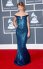 米・ロサンゼルス市内で開催された第52回グラミー賞（Grammy Awards）授賞式に出席した歌手のテイラー・スウィフト（Taylor Swift、2010年1月31日撮影）。（c）AFP/Getty Images/Jason Merritt