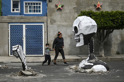 【特集】AFPのベストショット：10月26日～11月1日 