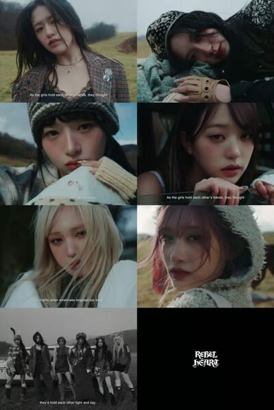 IVE、新曲「REBEL HEART」のコンセプトフィルム公開