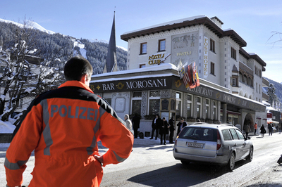 ダボスのホテルで小規模な爆発、負傷者なし