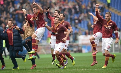 ローマが久々の白星、リーグ優勝に照準