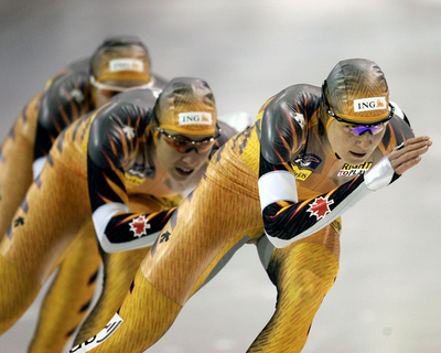 ＜ISU世界スピードスケート距離別選手権2007＞女子チームパシュート、カナダが優勝を飾る - 米国