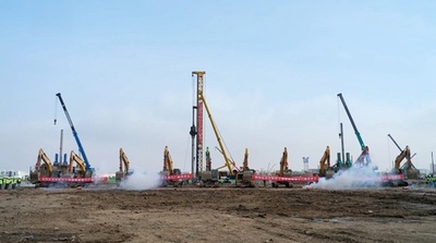 テスラの上海エネルギー貯蔵スーパー工場が着工