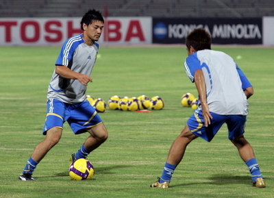 日本代表 最終予選バーレーン戦に向け最終調整