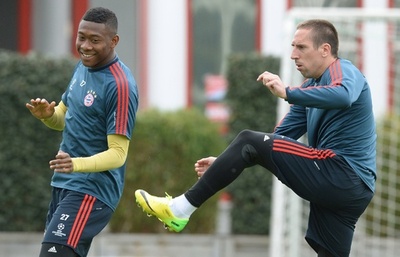 マンU迎え撃つバイエルンが最終調整、欧州CL