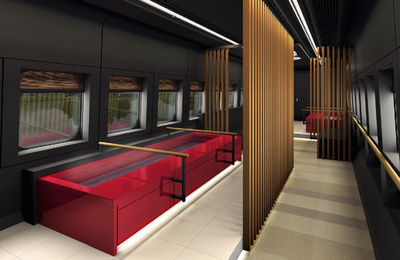 足湯を楽しむ新幹線が7月に登場、JR東日本