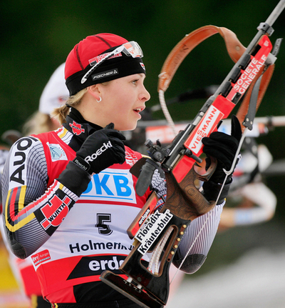 ＜バイアスロン 06-07W杯・第8戦＞ノイナー 女子12.5キロメートル・マススタートを制す - ノルウェー