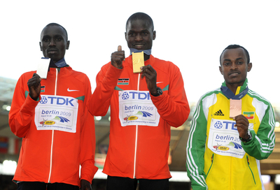 ケニアのキルイが男子マラソン優勝 佐藤が6位入賞、世界陸上ベルリン大会