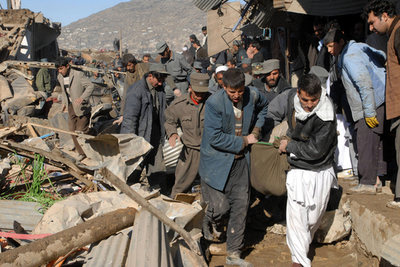 カブールで大規模な爆発、10人以上死傷 - アフガニスタン