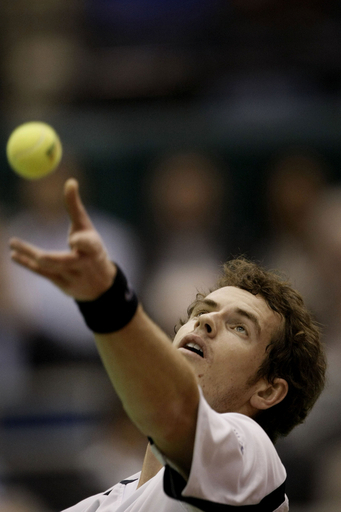 マレーが負傷したナダルを下し優勝、ABNアムロ世界テニス