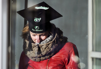 「恐怖のミミズク」、ようやく捕獲 オランダ