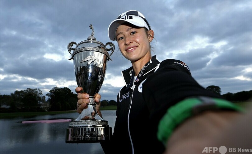 N・コルダが連覇、世界ランク1位復帰へ ペリカン選手権