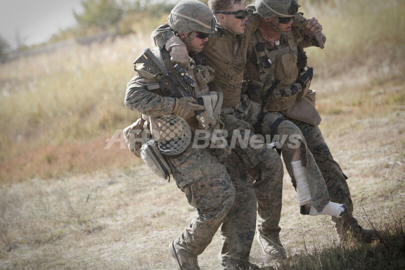 米海兵隊 戦場での痛み止めに鎮痛トローチを導入 写真1枚 国際ニュース Afpbb News