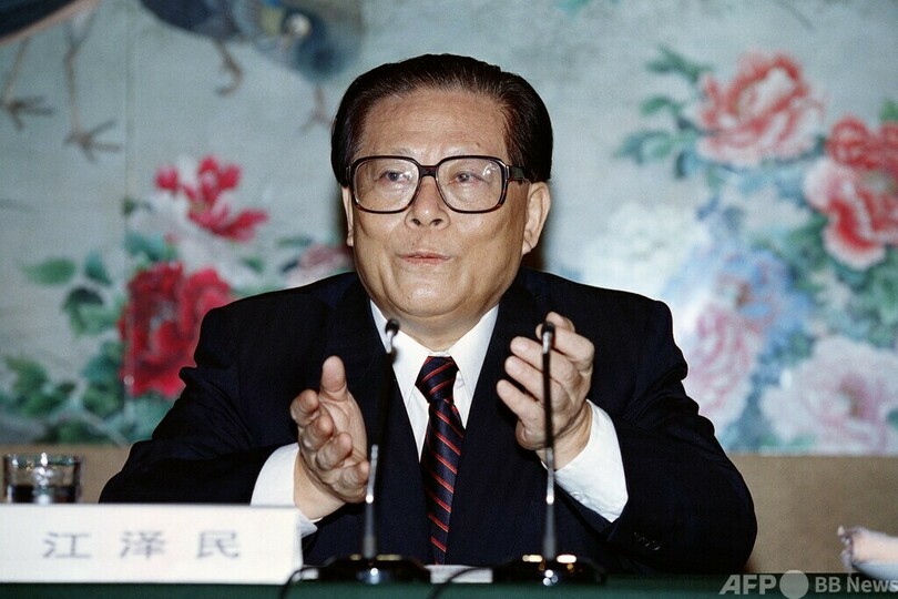 江沢民氏死去、「カエルの王」たたえる投稿相次ぐ 中国