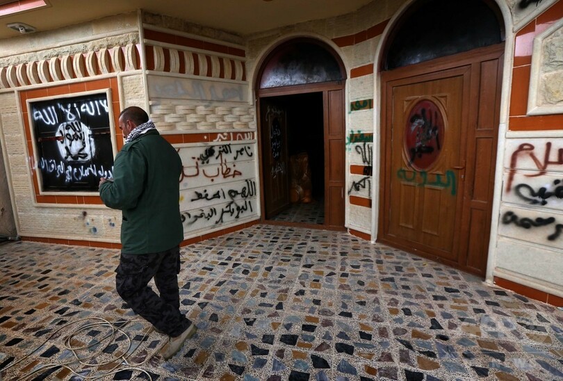 イスラム国の「死の置き土産」、仕掛け爆弾の恐怖 イラク