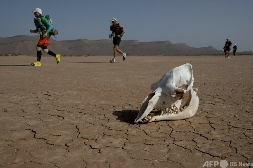 【今日の1枚】世界一過酷なマラソン モロッコ