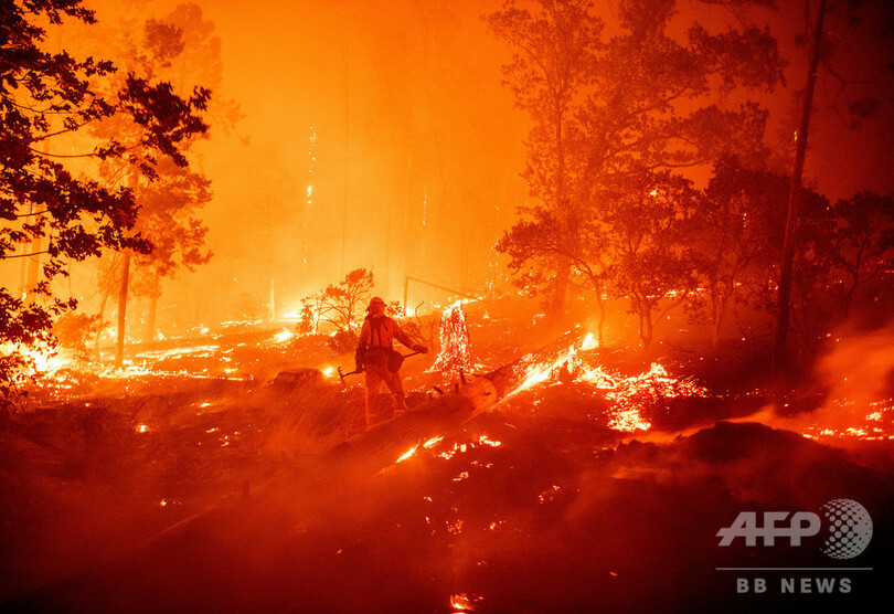 過去最大の焼失面積を記録 米カリフォルニア州山火事 写真10枚 国際ニュース Afpbb News