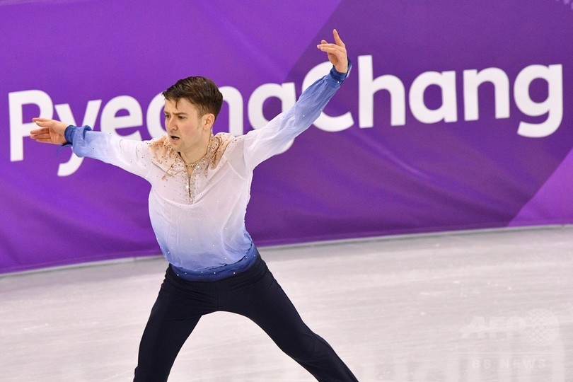 フィギュア男子で17位のミーシャ ジー 平昌五輪 写真17枚 国際ニュース Afpbb News