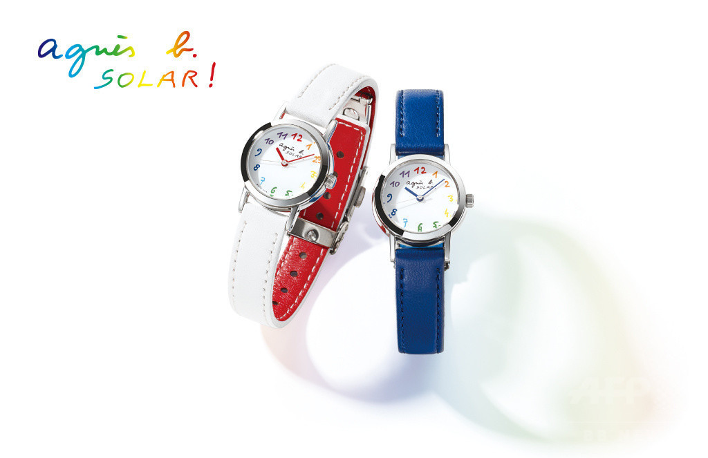 「アニエスベー」爽やかなサマー限定ソーラーウオッチ