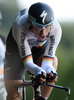 2012年UCIロード世界選手権大会（2012 UCI Road World Championships）は19日、男子エリート個人タイムトライアル（ヘールレンからファルケンブルフ、45.7キロメートル）が行われ、ドイツのトニー・マルティン（Tony Martin）が58分38秒で連覇を果たした。

レースに臨むトニー・マルティン（2012年9月19日撮影）。(c)AFP/FRANCK FIFE