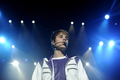 カナダ人アイドル、ジャスティン・ビーバー（Justin Bieber、17）が19日、ベネズエラの首都カラカス（Caracas）で初のコンサートを行い、南米ツアーを締めくくった。写真は、パフォーマンスを披露するビーバー（2011年10月19日撮影）。(c)AFP/Leo RAMIREZ