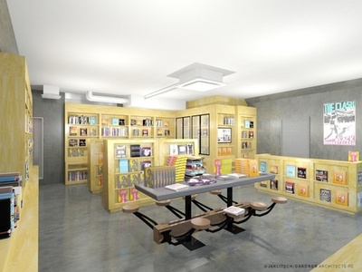 「マーク ジェイコブス」の新感覚ブックストア『BOOKMARC』、原宿に10月オープン