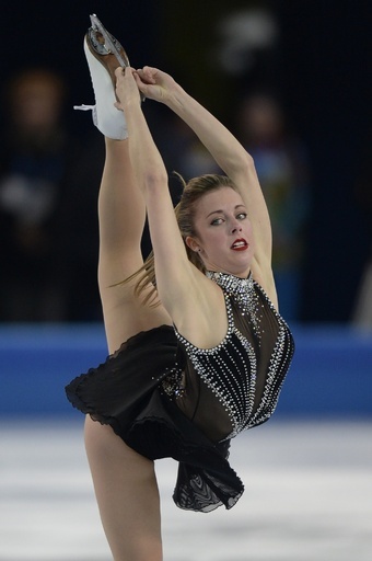 フィギュア団体戦・女子SPで4位のワグナー、ソチ五輪