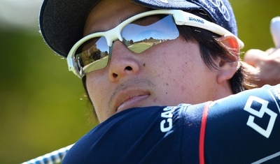 ゴルフW杯開幕、日本は団体8位につける