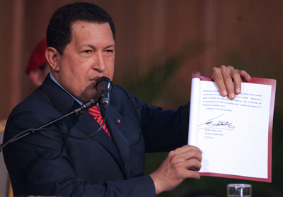 チャベス大統領、カストロ議長の署名入り書簡公表 - ベネズエラ