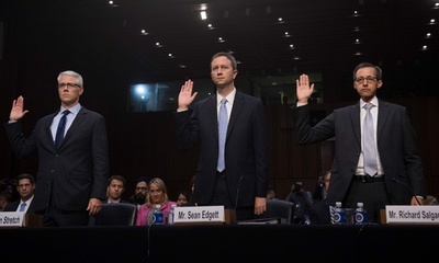 米IT大手3社幹部、上院で証言 ロシアのツイッター投稿を2.88億人が閲覧