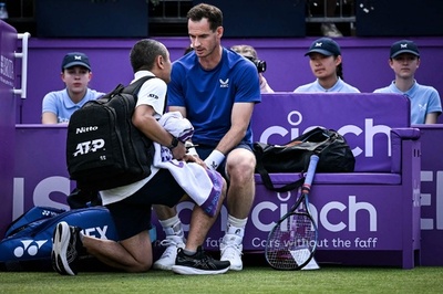 マレーが背中手術へ ウィンブルドン開幕直前