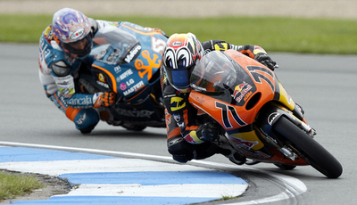 小山知良 125ccクラスで2位に入る