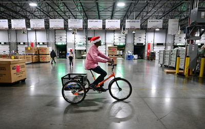 【今日の1枚】実はサンタはここで働いている!? 米ロサンゼルス