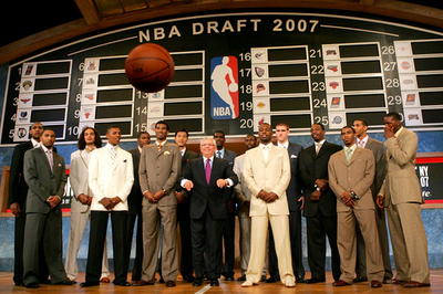 NBAドラフト2007が開催