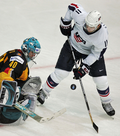 ＜アイスホッケー 世界選手権大会2007＞米国 ドイツを降し3勝目を挙げる - ロシア