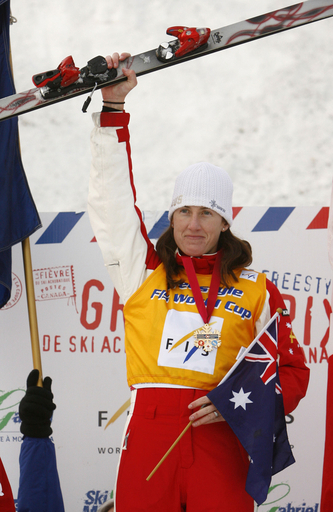＜フリースタイルスキー07W杯＞クーパー 女子エアリアル・第3戦を制す - カナダ