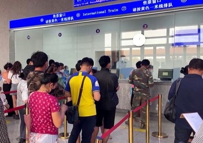 中国ラオス鉄道の国際旅客列車、13日運行開始