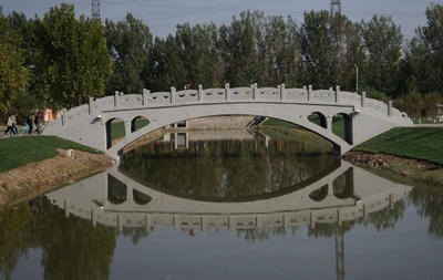 3Dプリンター製のコンクリート橋が天津にお目見え、全長28.10m