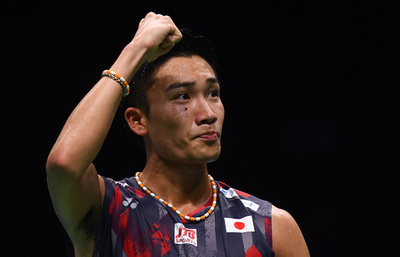 桃田が日本男子単初の決勝進出、 世界バドミントン