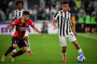 ユーベはミランとドロー、開幕から4戦未勝利