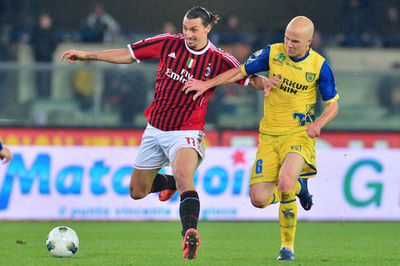 ACミランが勝利し暫定首位に返り咲き