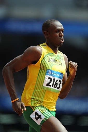 ボルト 男子200メートル2次予選へ