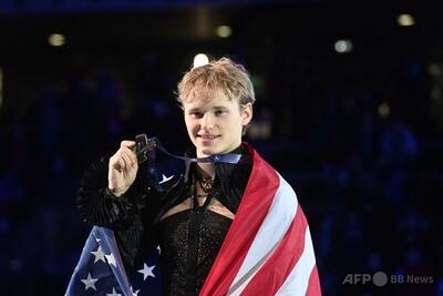 マリニンが男子シングルで圧勝、フランス杯