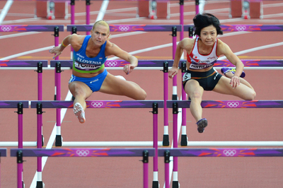 木村は予選敗退、女子100メートルハードル