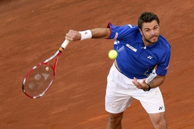 ワウリンカがベルディハ下し決勝進出、マドリード・オープン