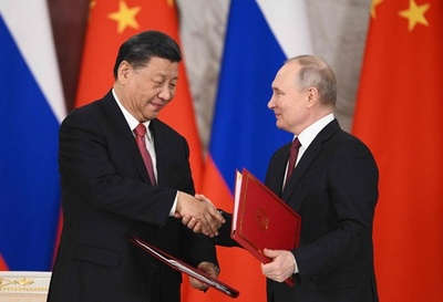 ロシアは中国に加担 台湾、中ロ共同声明を非難