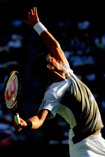 ジョコビッチ ストレートでカニャスを降し準々決勝進出