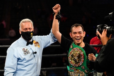 38歳ドネア、ウバーリに4回TKO勝ち WBCバンタム級王座奪還