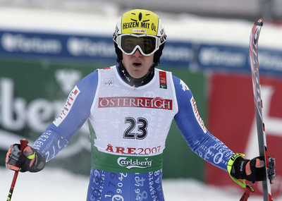 ＜アルペンスキー第39回世界選手権＞男子大回転、アルブレヒト 1本目を終えてトップに立つ - スウェーデン